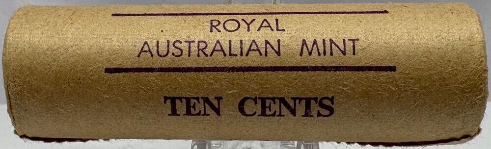 1982 10 Cent Coin Mint Roll Heads / Heads product image