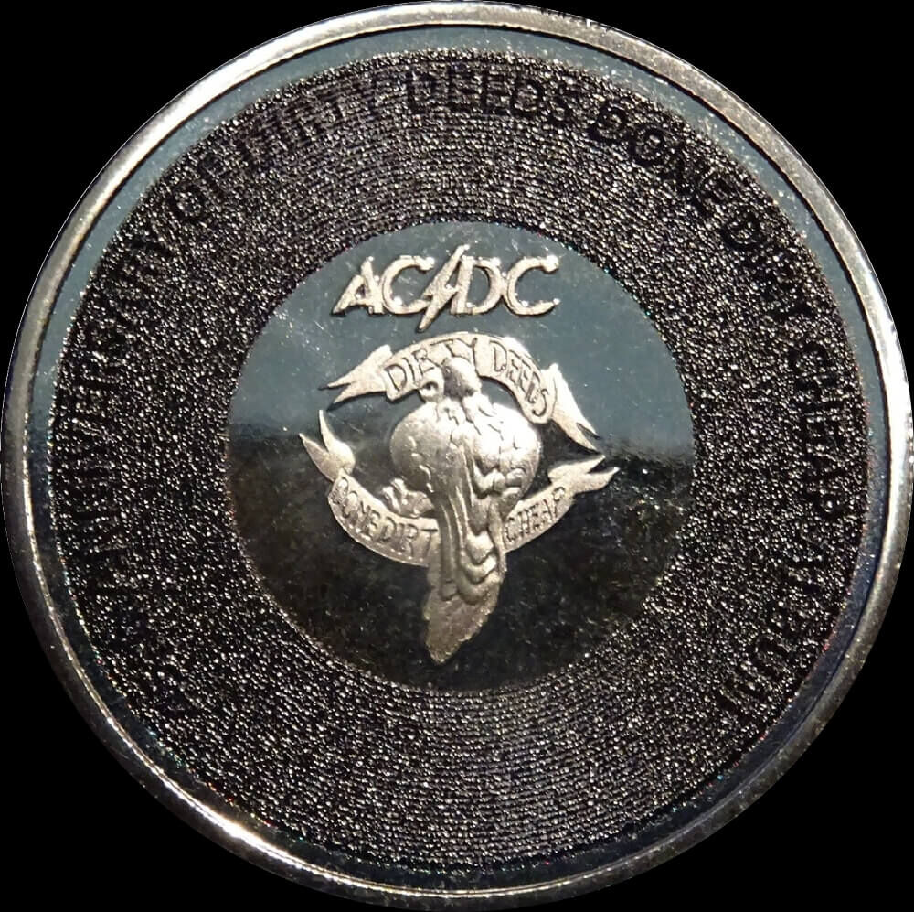 2021 20 Cent PNC AC/DC Dirty Deeds Done Dirt Cheap product image