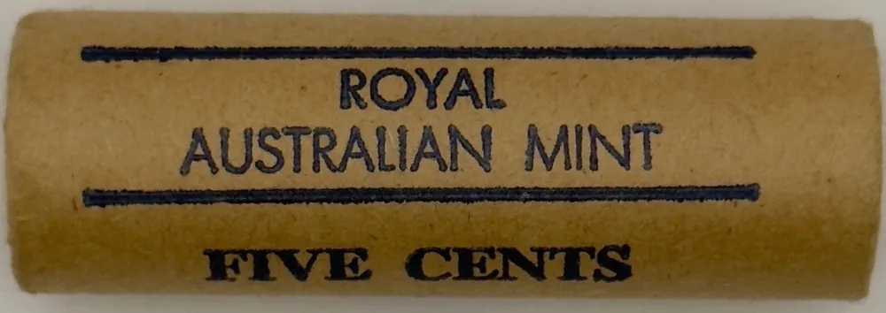 1987 5 Cent Mint Roll (Heads / Tails) product image