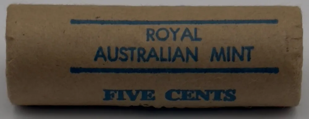 1977 5 Cent Mint Roll (Heads / Tails) product image