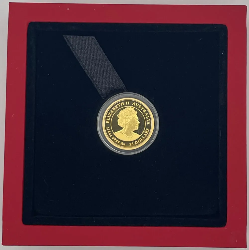 Australia 2021 Gold 1/4 oz Proof Coin Series III - Lunar Ox product image