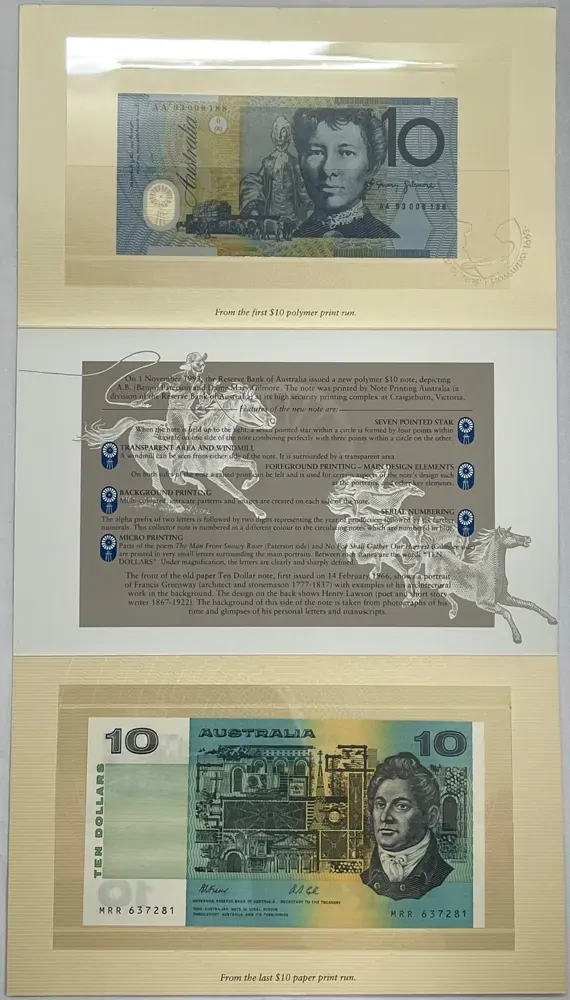 1993 10 Dollar First Day of Issue Folder Embossed product image