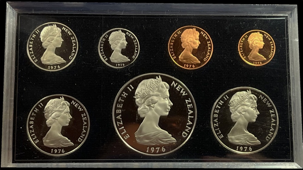 New Zealand 1977 Proof Coin Set product image