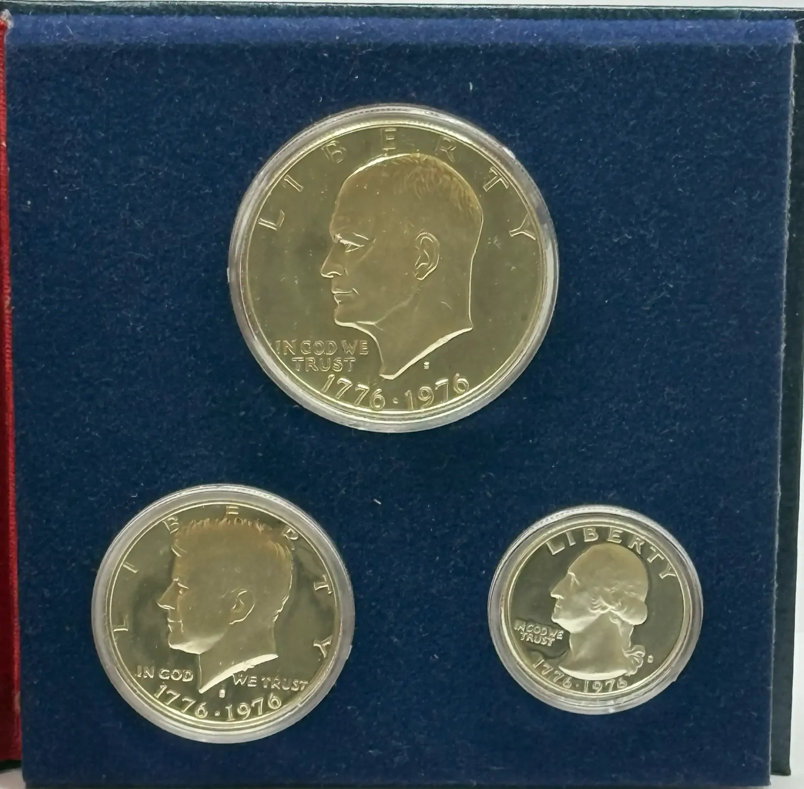 United States 1976 Silver Proof 3 Coin Set - Bicentennial product image