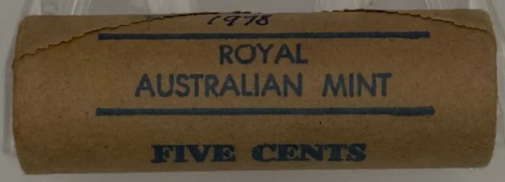 1976 Five Cent RAM Mint Roll Heads | Tails product image