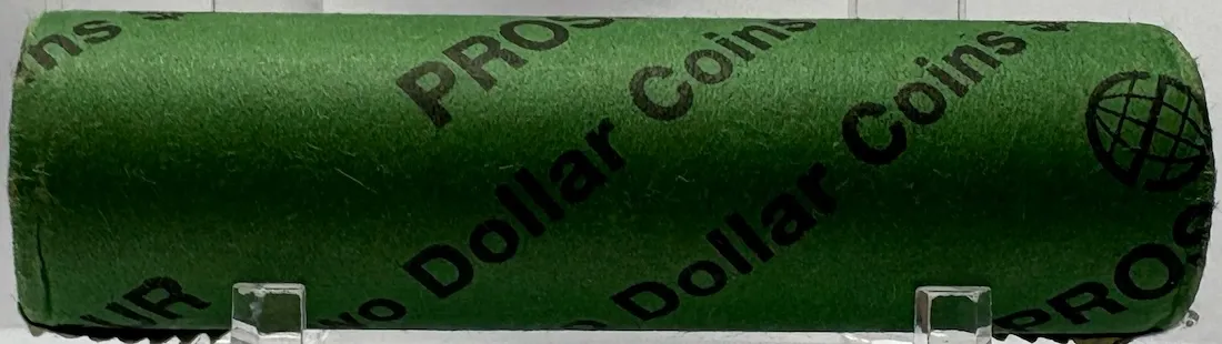 2015 2 Dollar Coin Security Roll Orange Remembrance Heads / Tails product image