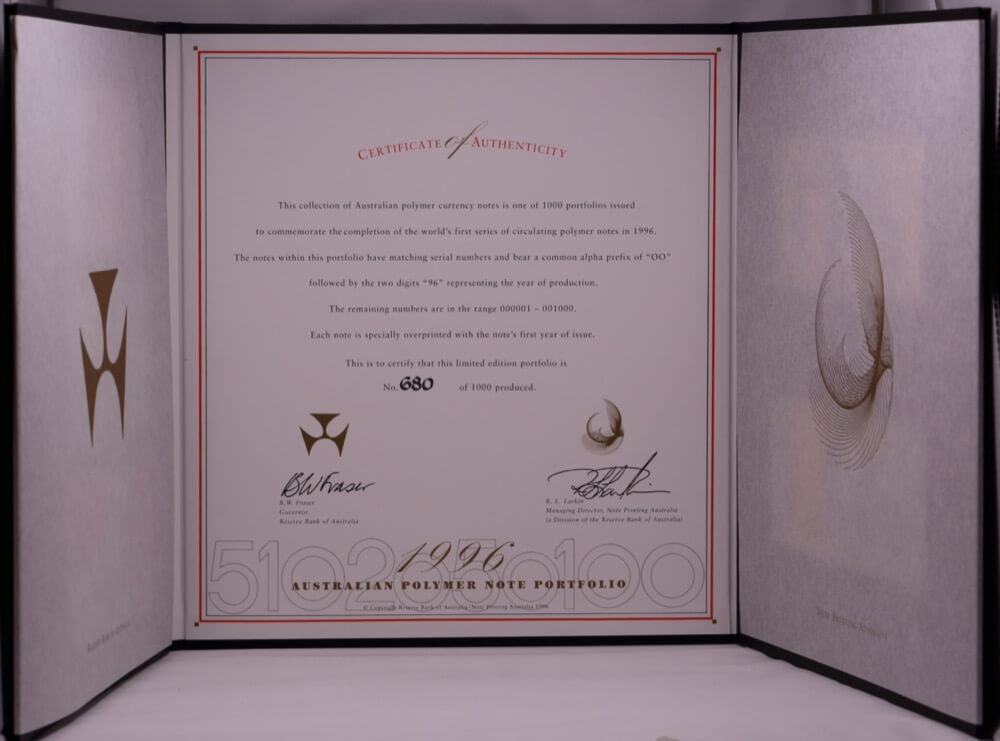 1996 Australian Polymer Note Portfolio product image
