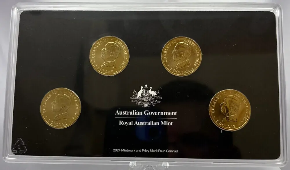 2024 $1 Four Coin Mintmark & Privy Mark Set - Out of this World product image
