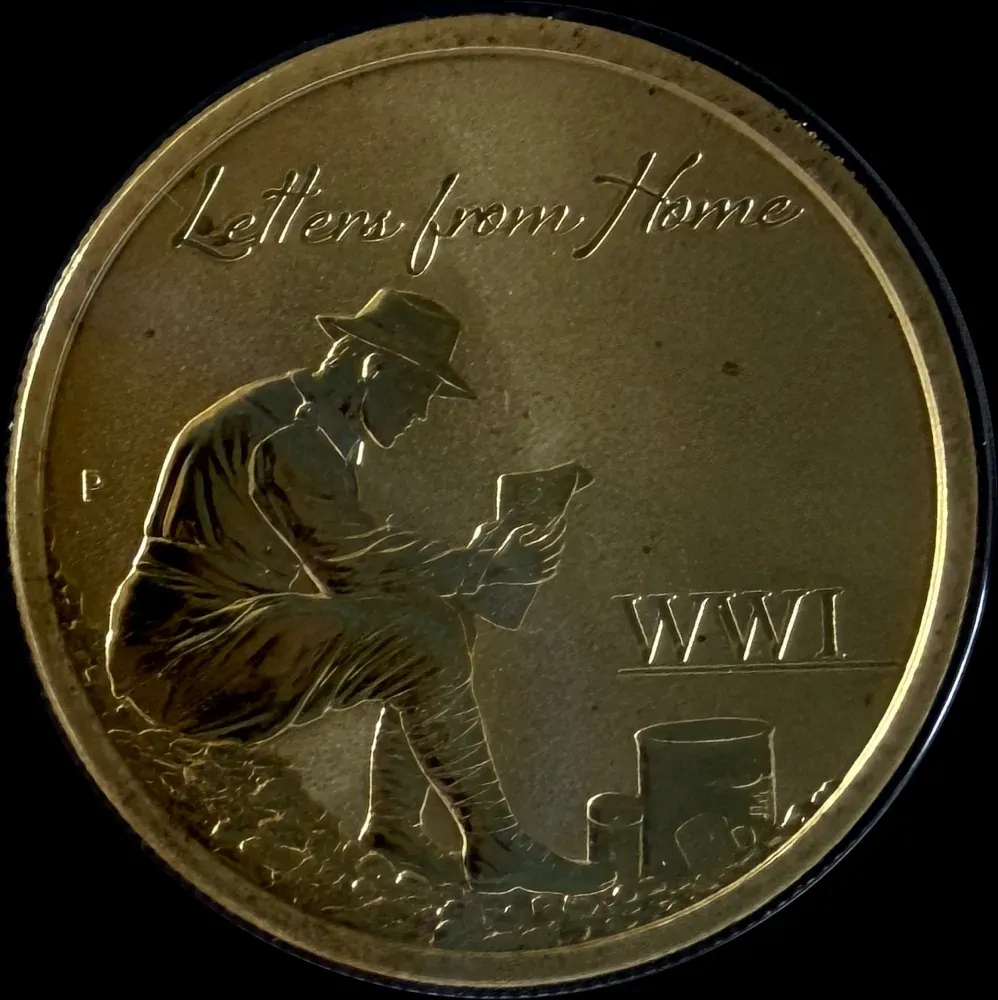 2016 1 Dollar PNC WWI Letters From The Front product image