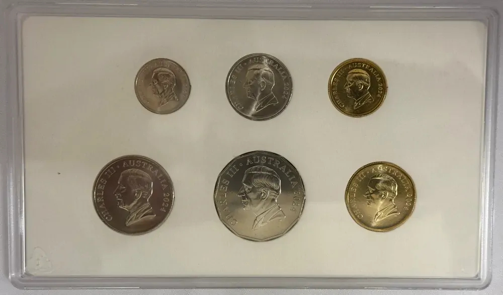2024 Uncirculated Mint Coin Set King Charles III product image