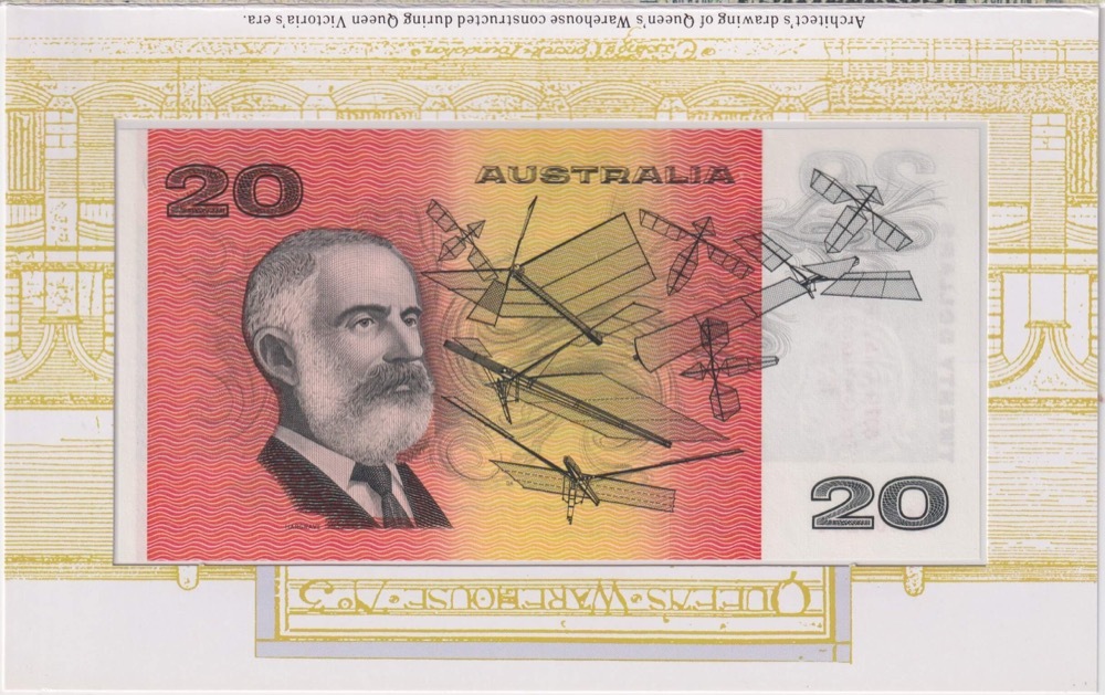 1993 20 Dollar Folder 80th Anniversary of Australian Notes product image