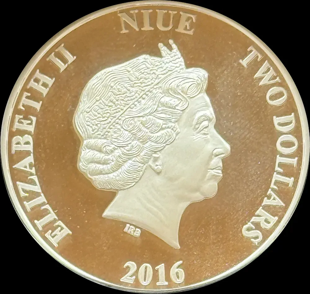 Niue 2016 Silver One Ounce Proof Star Wars - Darth Vader  product image