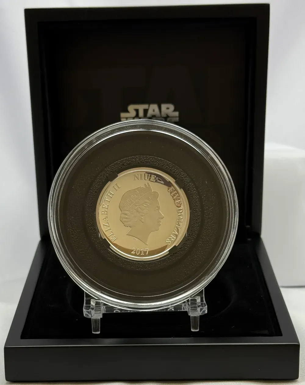 Niue 2017 Silver Two Ounce Coloured Proof Star Wars - Darth Vader  product image