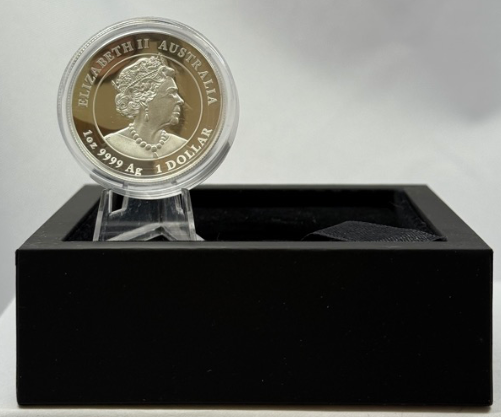 2022 Silver 1oz Proof High Relief Coin Lunar Tiger product image