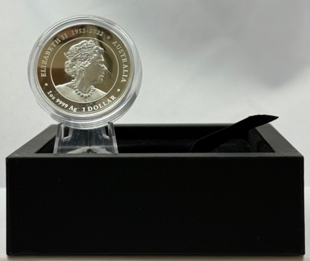 2024 Silver 1oz Proof High Relief Coin Lunar Dragon product image