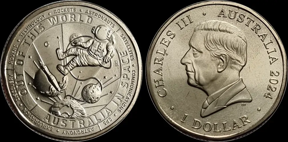 2024 1 Dollar 6 Coin Perth Counterstamp Set Out of this World product image