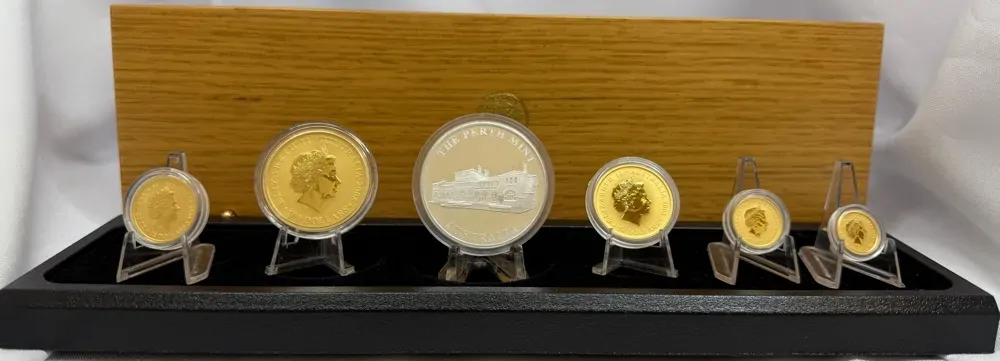 2008 Gold 6 Coin Australian Kangaroo Prestige Set product image