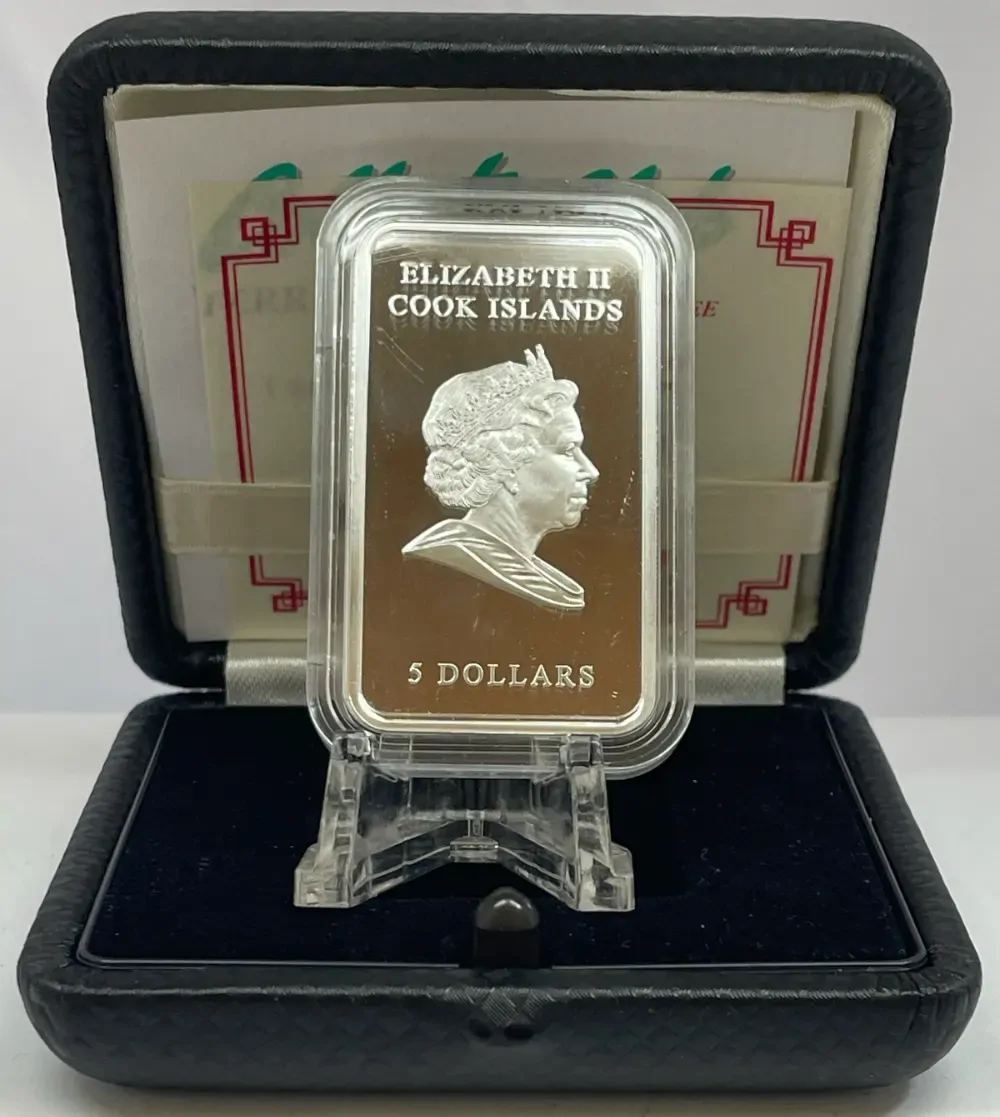 Cook Islands 2009 Silver 5 Dollar Proof Ferrari The Legend product image