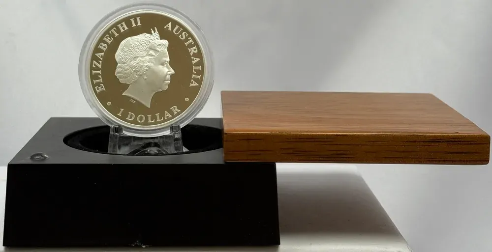 2009 Silver 1oz Proof Coin Discover Australia - Brown Snake product image