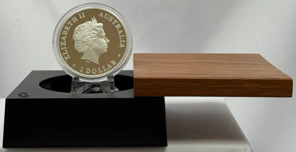 2010 Silver 1oz Proof Coin Discover Australia - Lizard product image