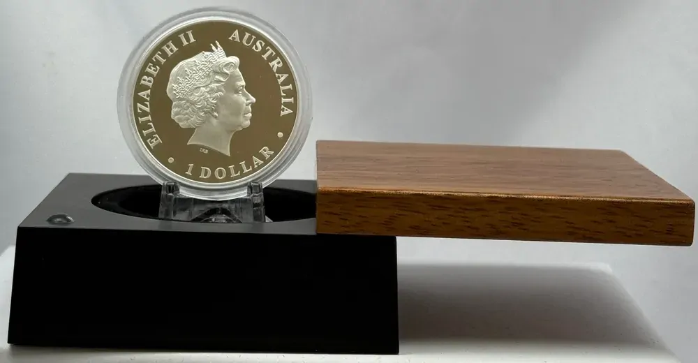 2011 Silver 1oz Proof Coin Discover Australia  - Wombat product image