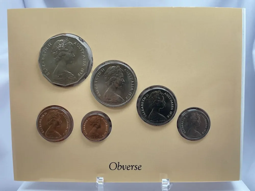 1975 Uncirculated Mint Coin Set by Sherwoods product image