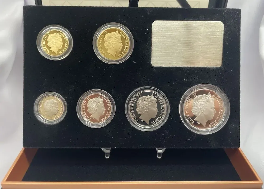Australia 2019 Proof Coin Set Anniversary product image