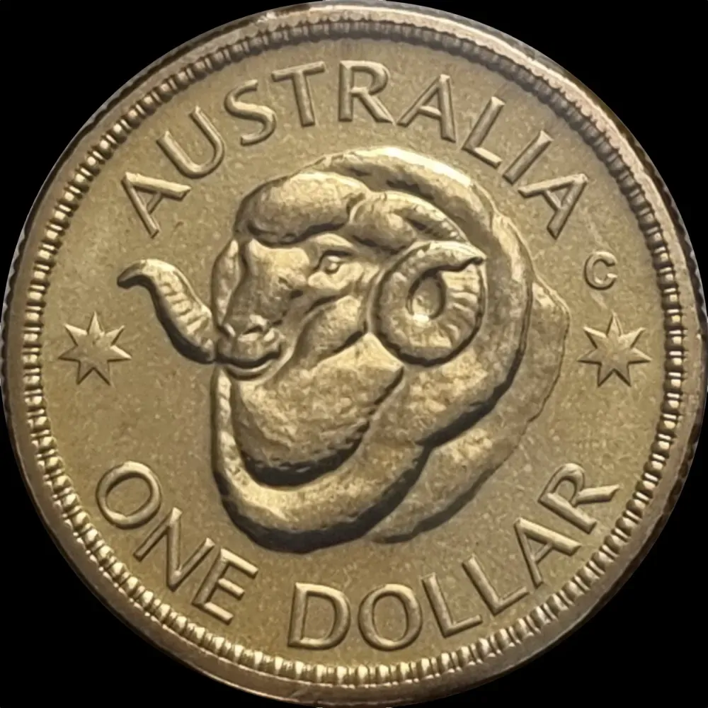 2011 1 Dollar Uncirculated Coin Ram's Head Perth Counterstamp product image