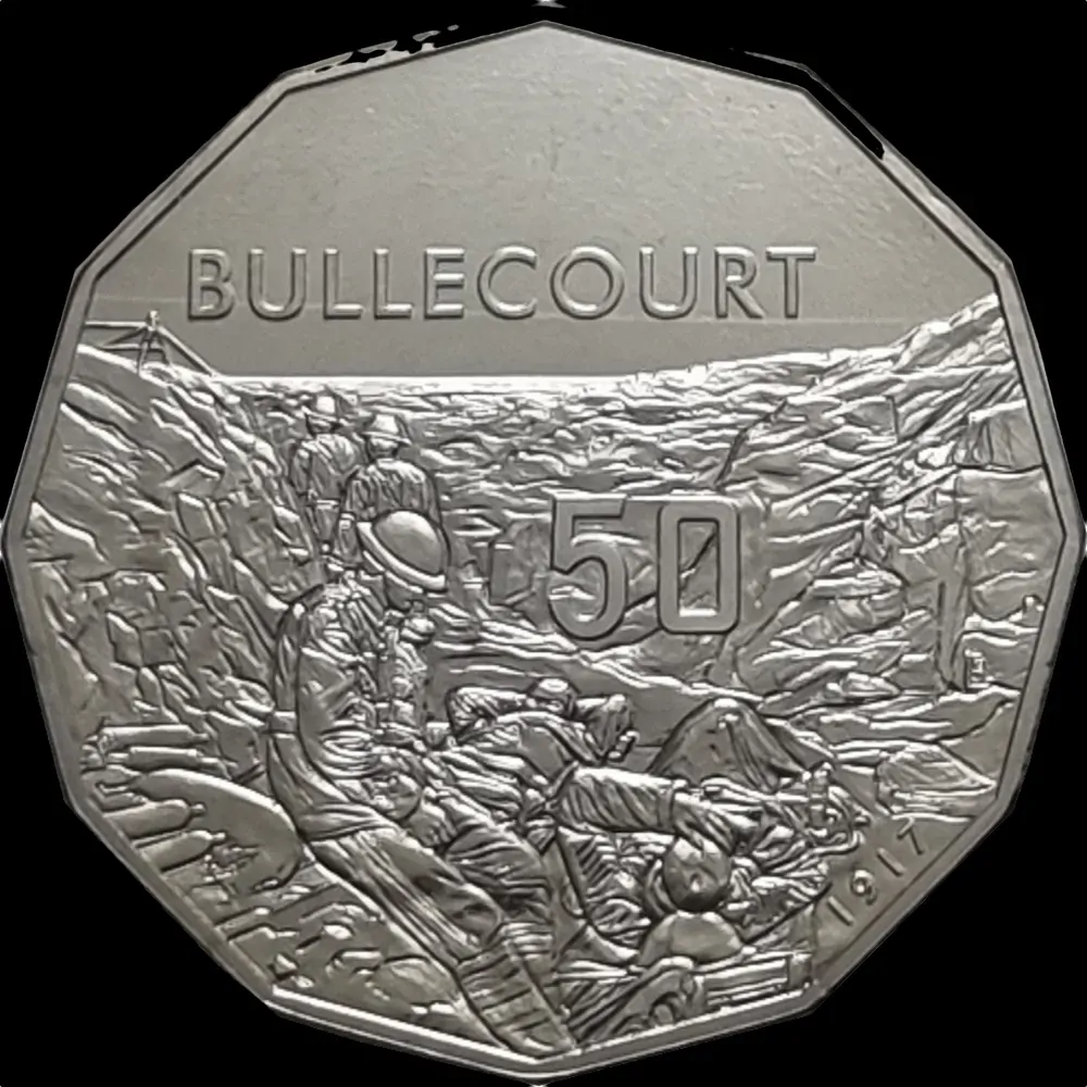2017 50 Cent Uncirculated Coin The Western Front Bullecourt product image