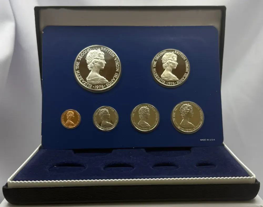 British Virgin Islands 1976 Proof Coin Set product image