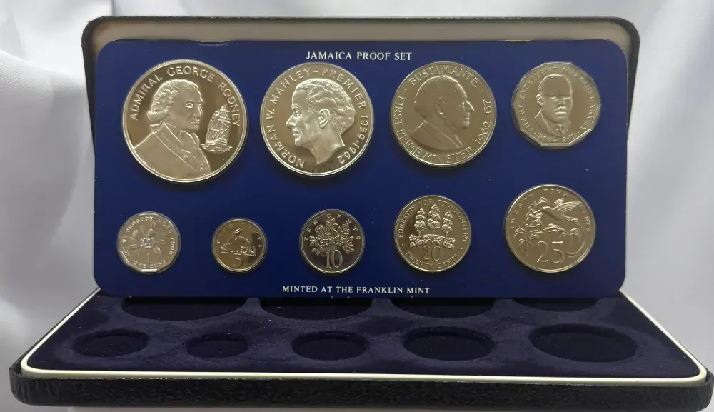 Jamaica 1977  Proof Coin Set KM# PS13  product image