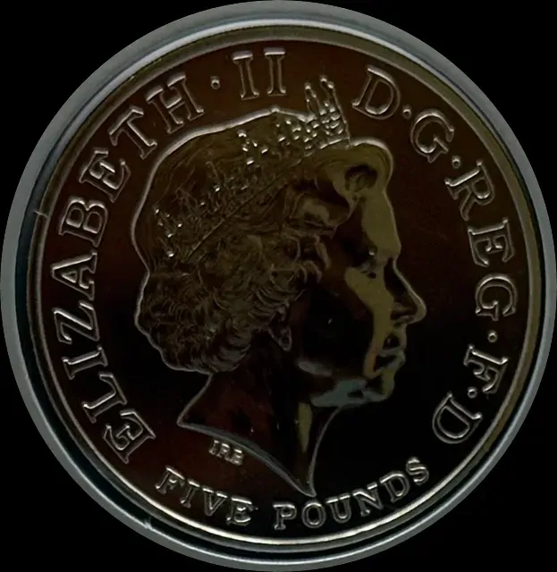 United Kingdom 2013 5 Pound Coin Prince George Christening product image
