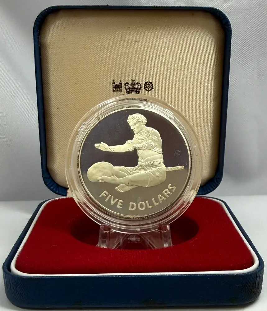 Kiribati 1979 Silver 5 Dollar Proof Coin Independence product image