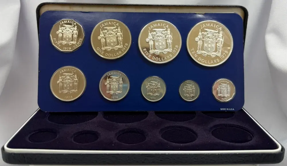 Jamaica 1978  Proof Coin Set KM# PS16 product image
