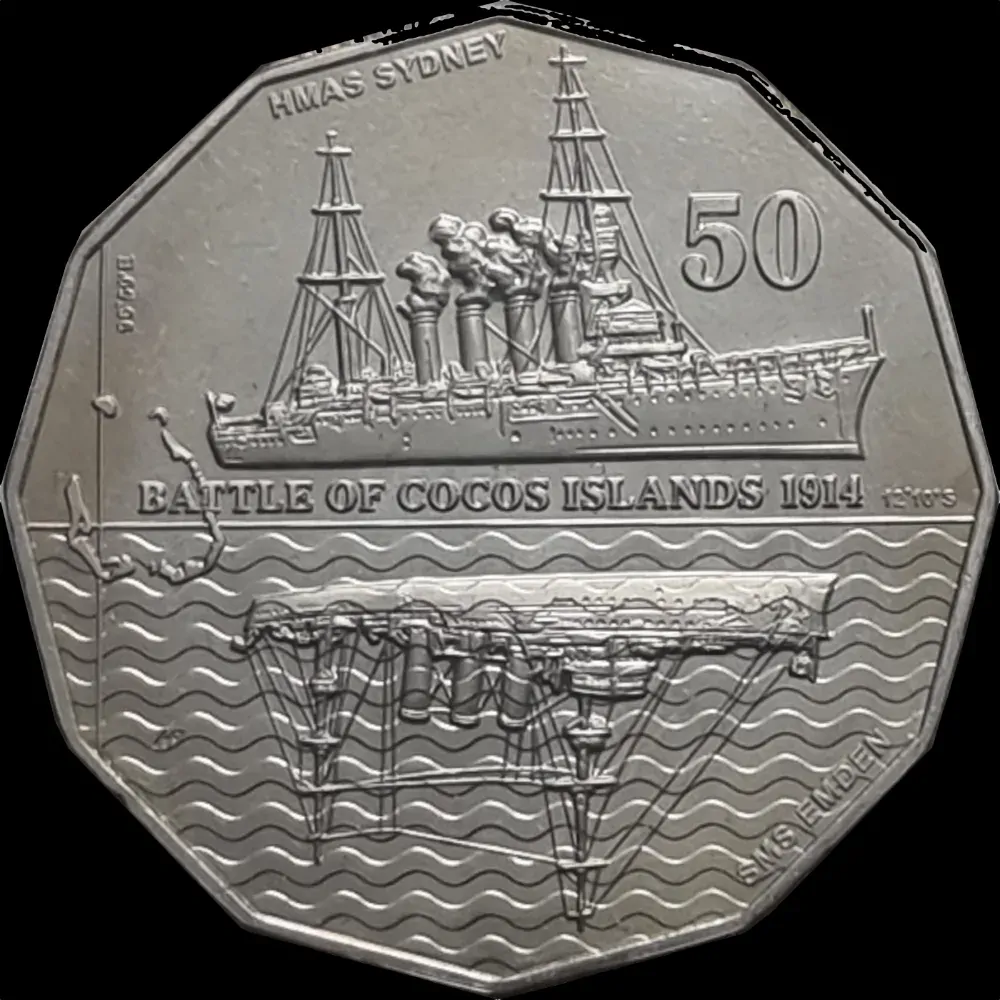 2014 50 Cent PNC Centenary of Sydney + Emden product image
