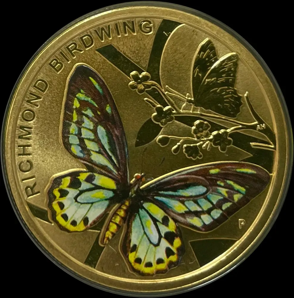 2016 1 Dollar PNC Beautiful Butterflies Richmond Birdwing product image