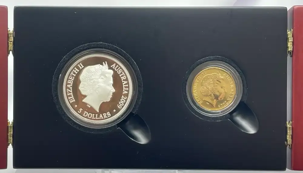 2009 Silver 1oz Proof Coin 1st Post Office and Early Posting Box Stamp-Coin Set product image