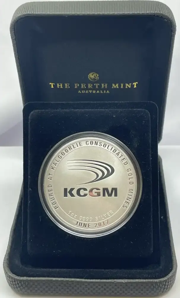 2017 Silver 1 Ounce Medallion KCGM 20 Million Ounces product image