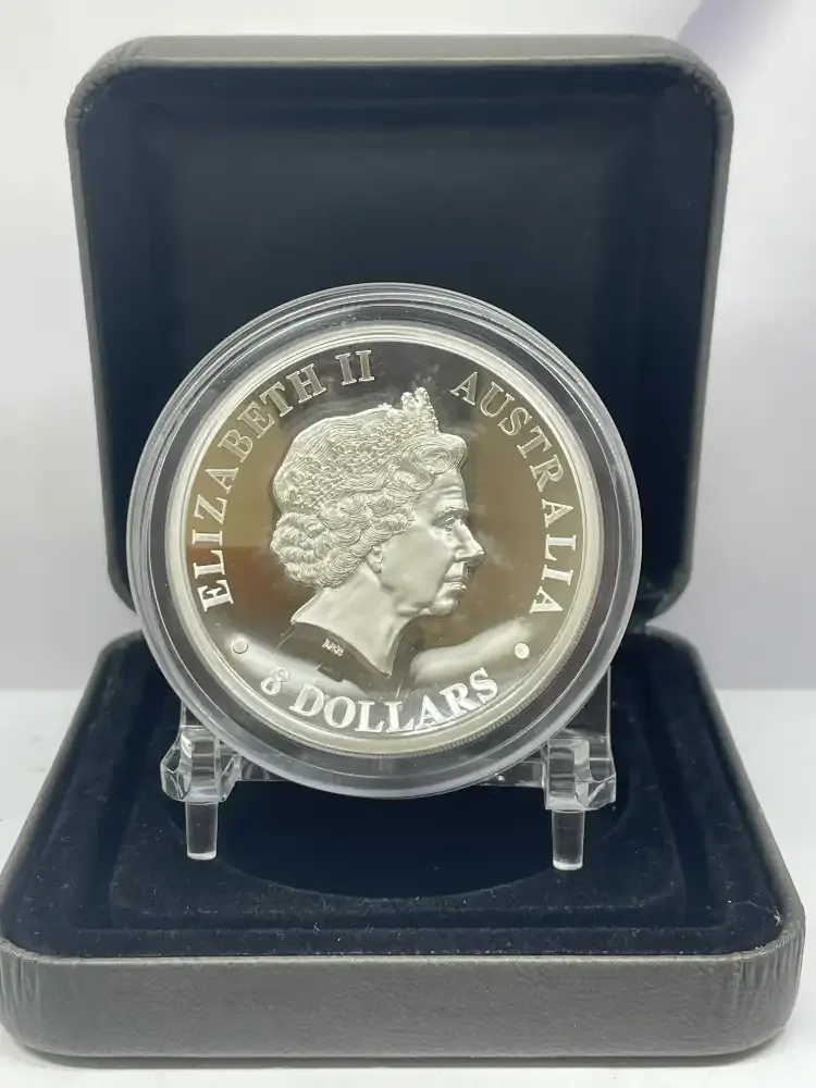 2014 Silver 5oz Proof Coin Wedge Tailed Eagle product image