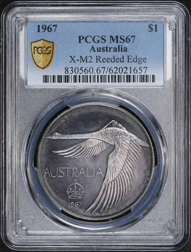 1967 Unofficial Pattern Swan Dollar PCGS MS67 product image