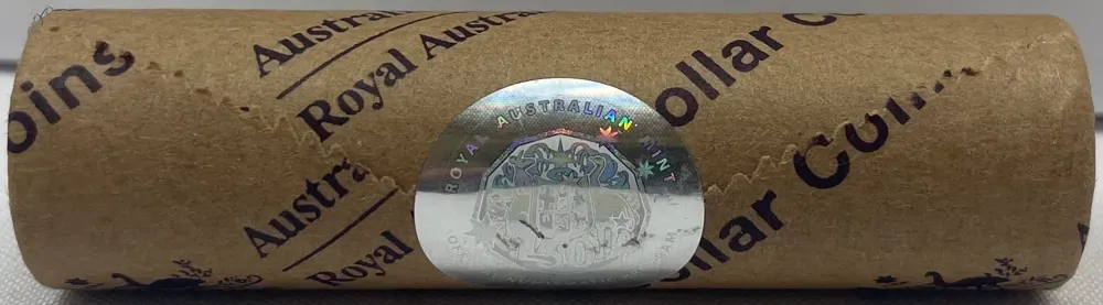 2025 Coloured 2 Dollar Coin RAM Roll 30 Years Torres Strait Islander Flag Heads/Tails product image