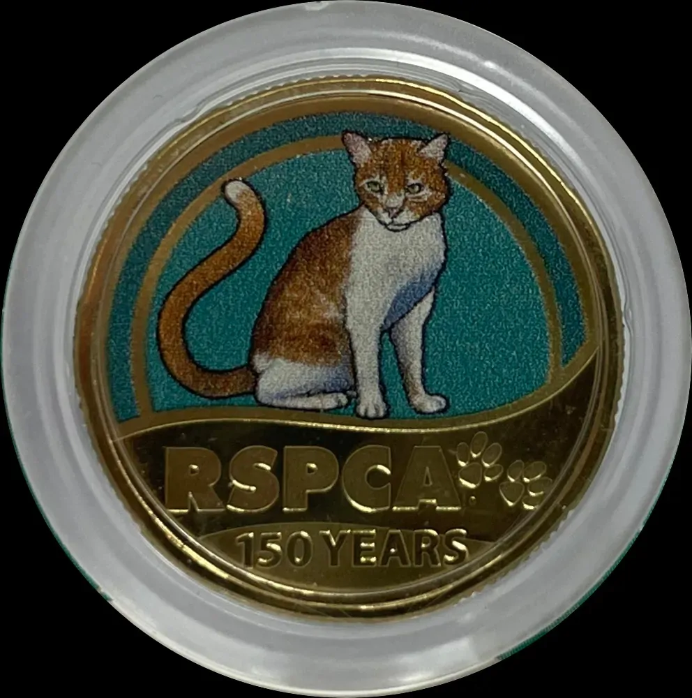 2021 1 Dollar Uncirculated Coin RSPCA Cat product image
