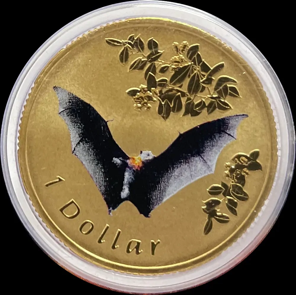 2011 1 Dollar Uncirculated Coin Air Series Grey-headed Flying-fox product image