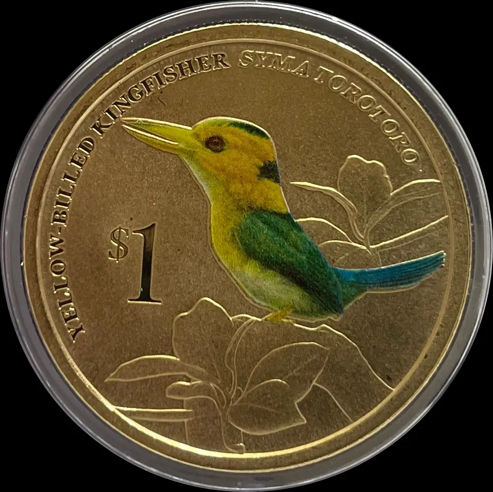 2013 1 Dollar PNC Australian Kingfishers product image