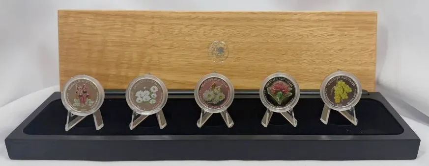 2006-2008 Platinum 1/2 Ounce Five Coin Sets Discover Australia product image