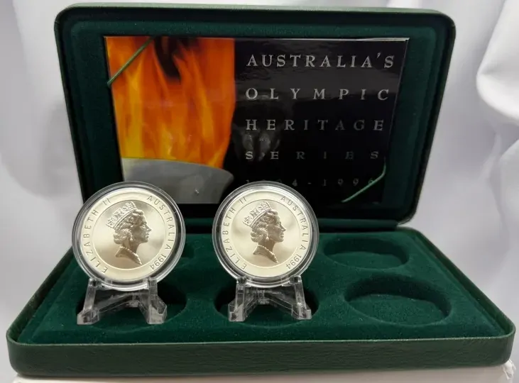1994 10 Dollar Specimen Pair Olympic Heritage Series  product image