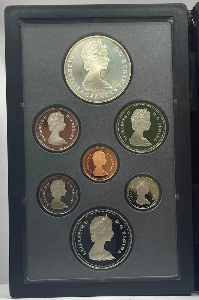 Canada 1985  Proof Coin Set KM# PS5 National Parks product image