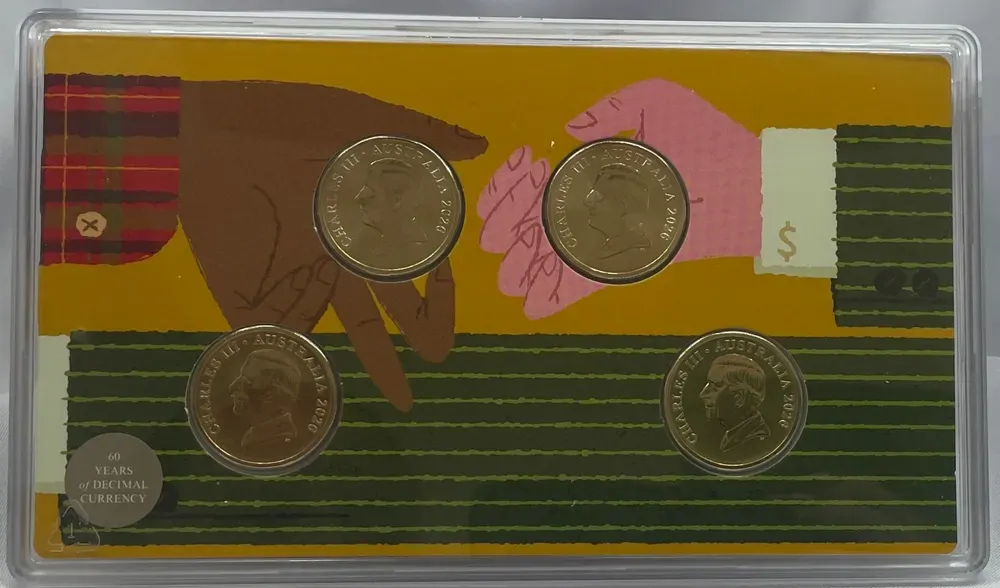 2026 1 Dollar 4 Coin Mintmark Privy Mark Set Mintmark Suite product image