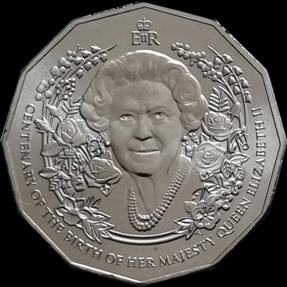 2026 50 Cent Uncirculated Coin Queen Elizabeth II Centenary of Birth product image