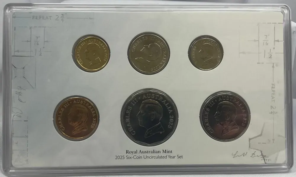 2025 Uncirculated Coin Set Australian Honours System product image